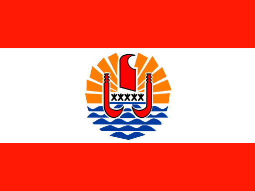 Flag of Polynesie Francaise