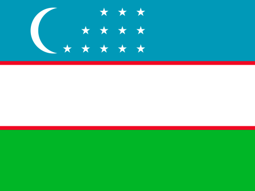 Flag of Uzbekistan