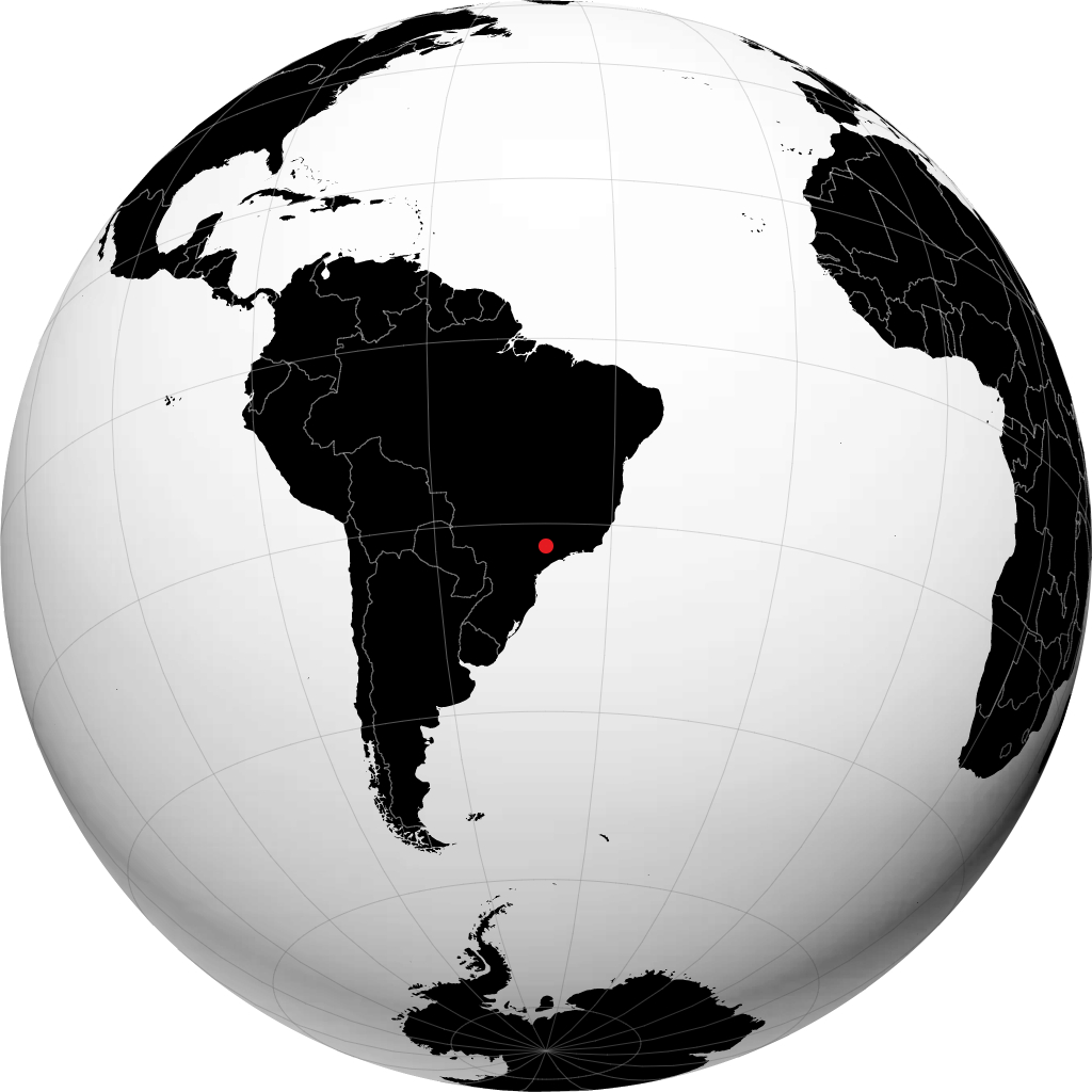 Araras on the globe