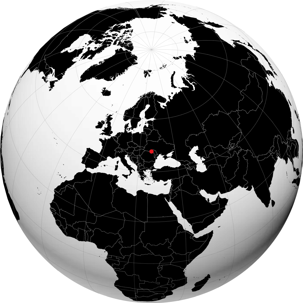 Botoşani on the globe