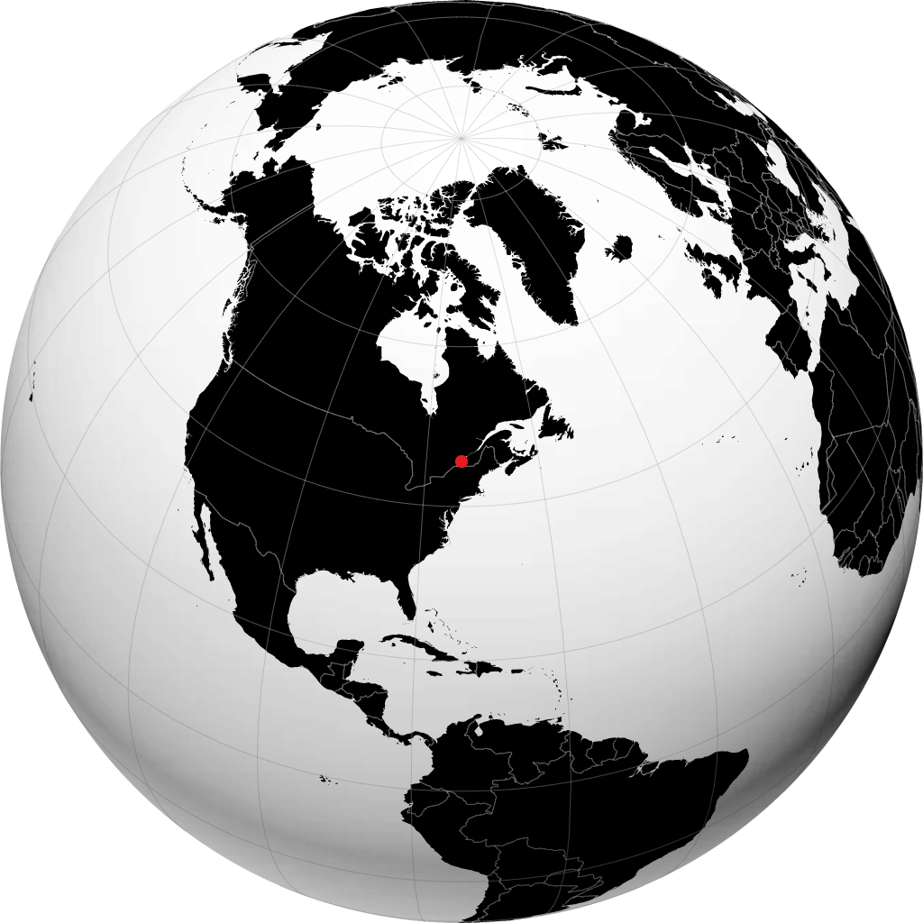 Laval on the globe