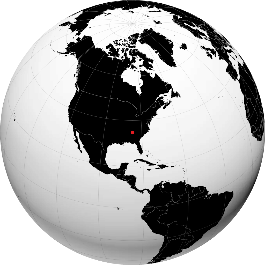 Dalton on the globe