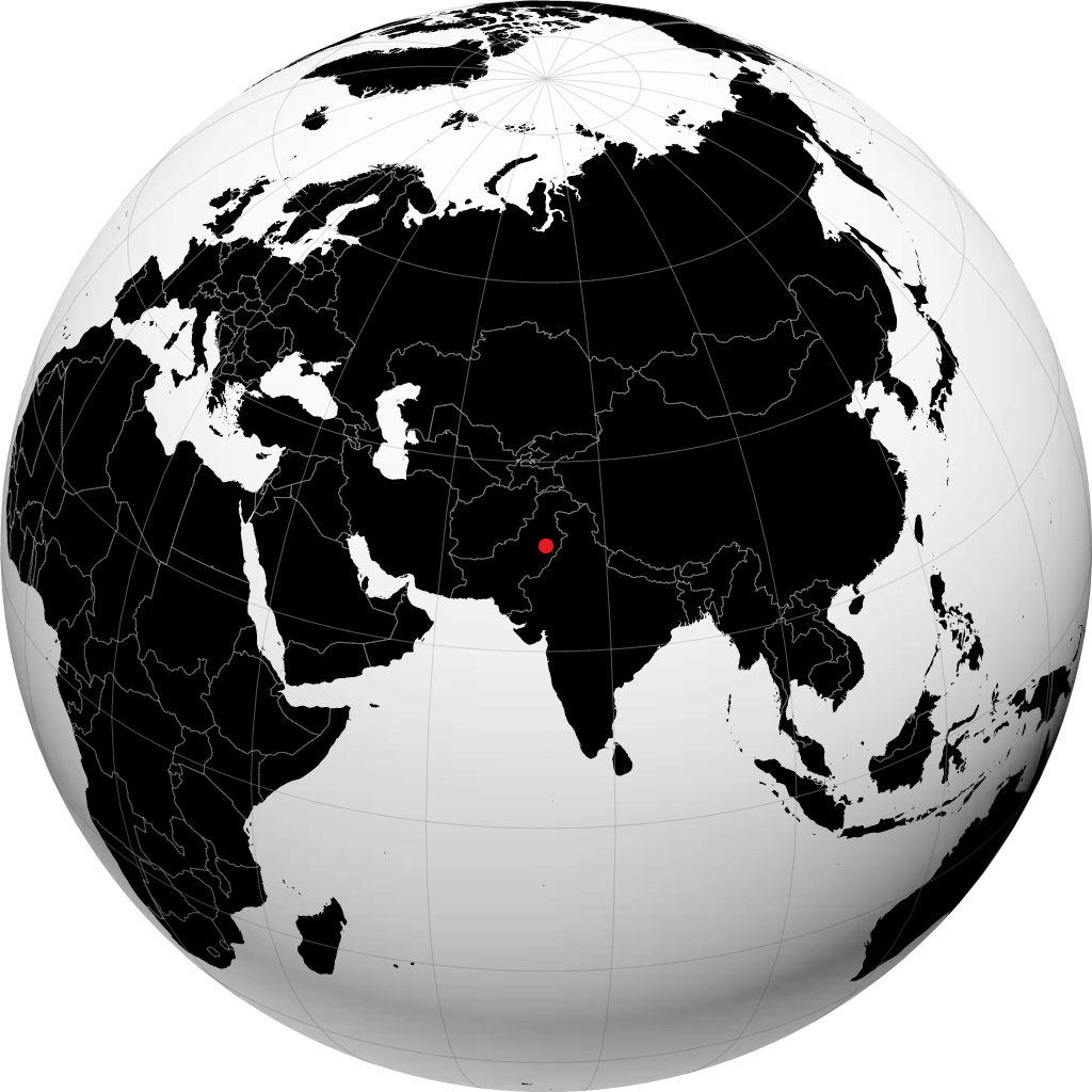 Gojra on the globe