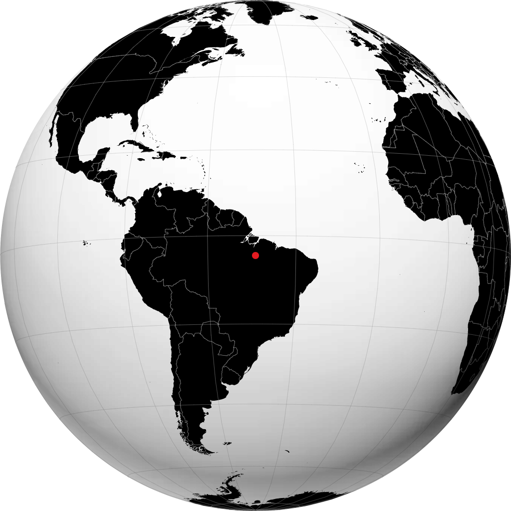 Jacunda on the globe