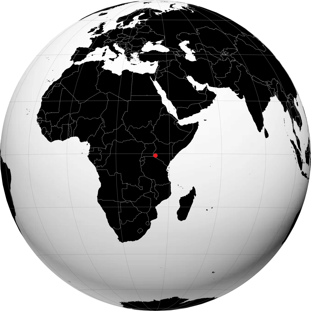 Kisii on the globe