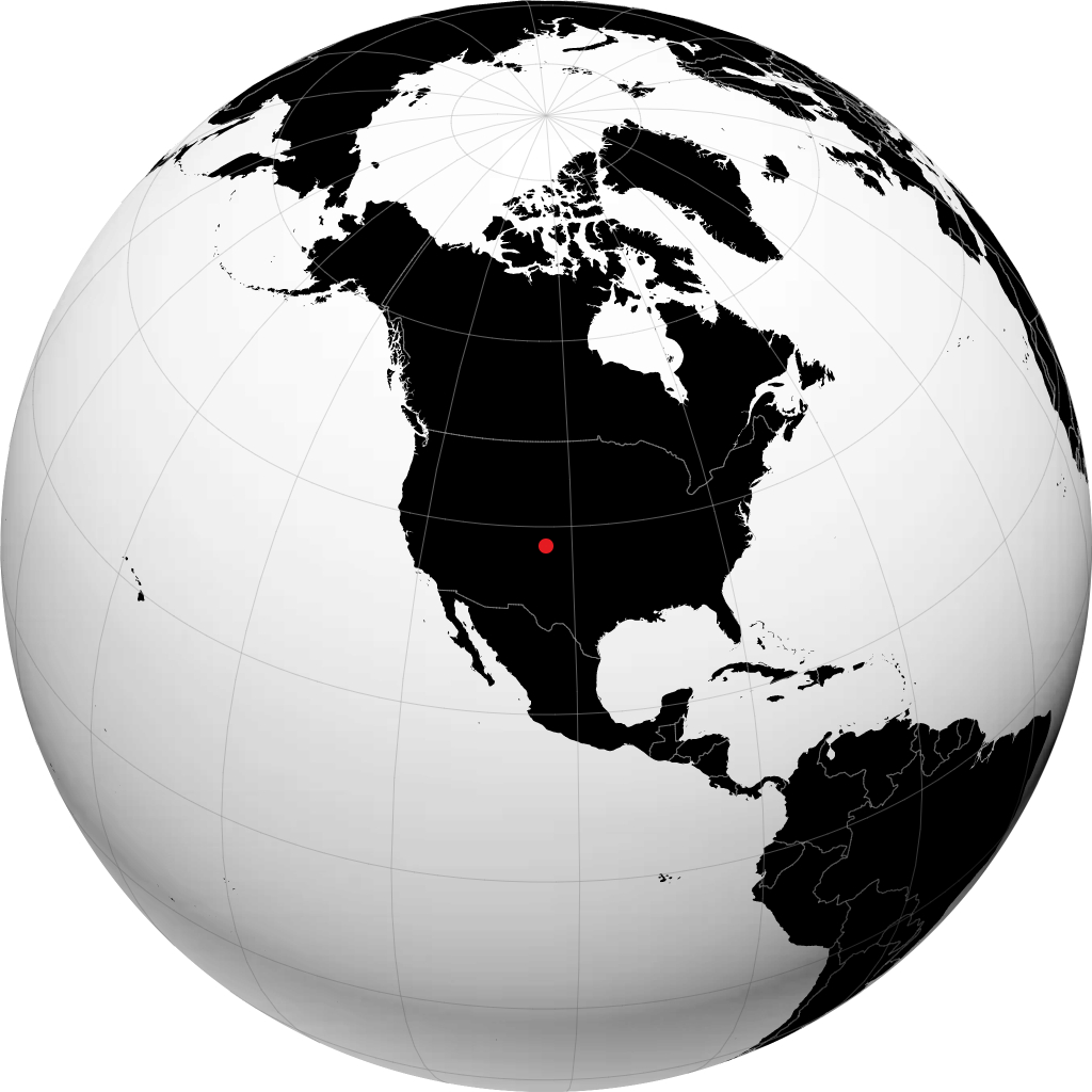 La Junta on the globe