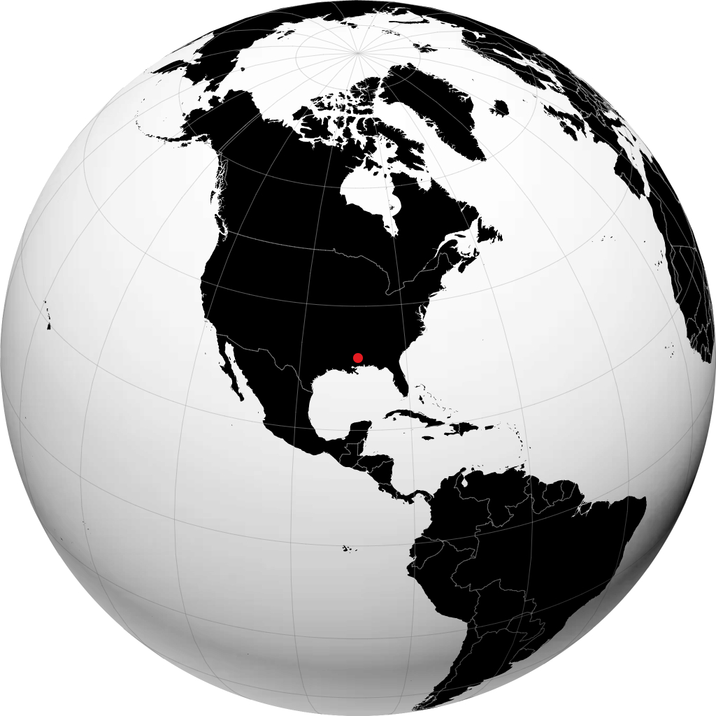Laurel on the globe