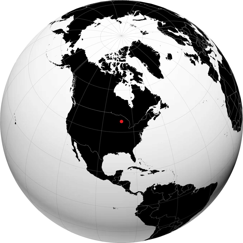 Marinette on the globe