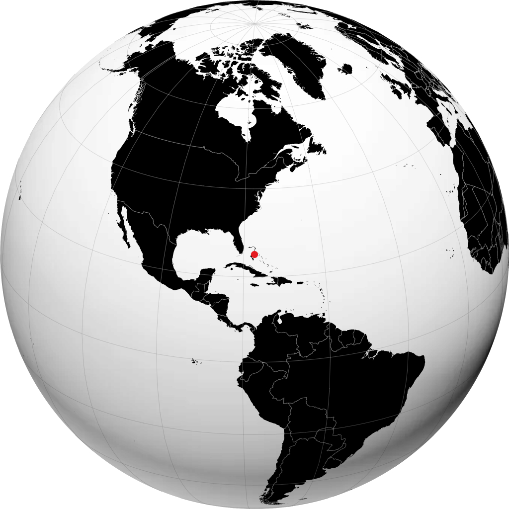 Nassau on the globe