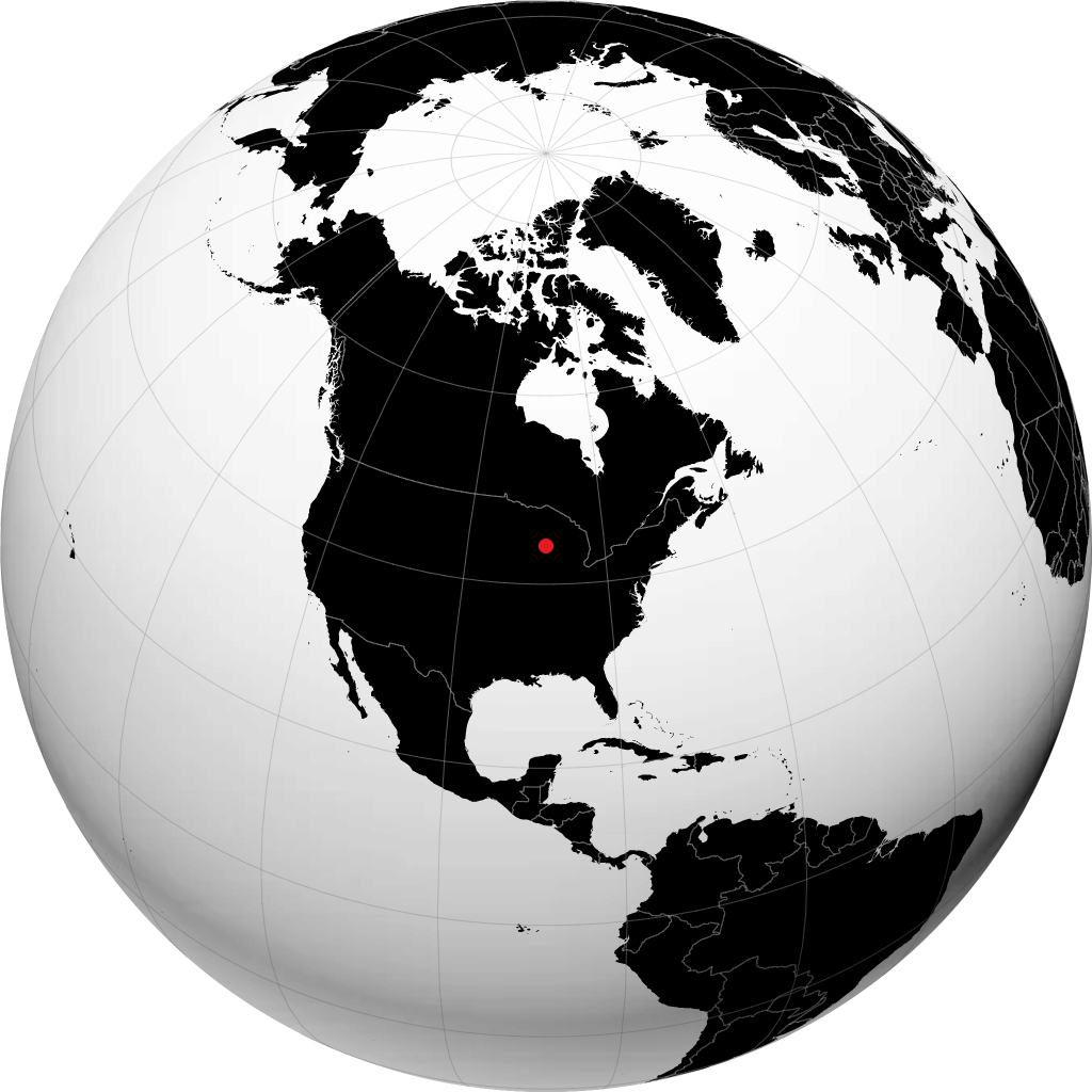Oshkosh on the globe