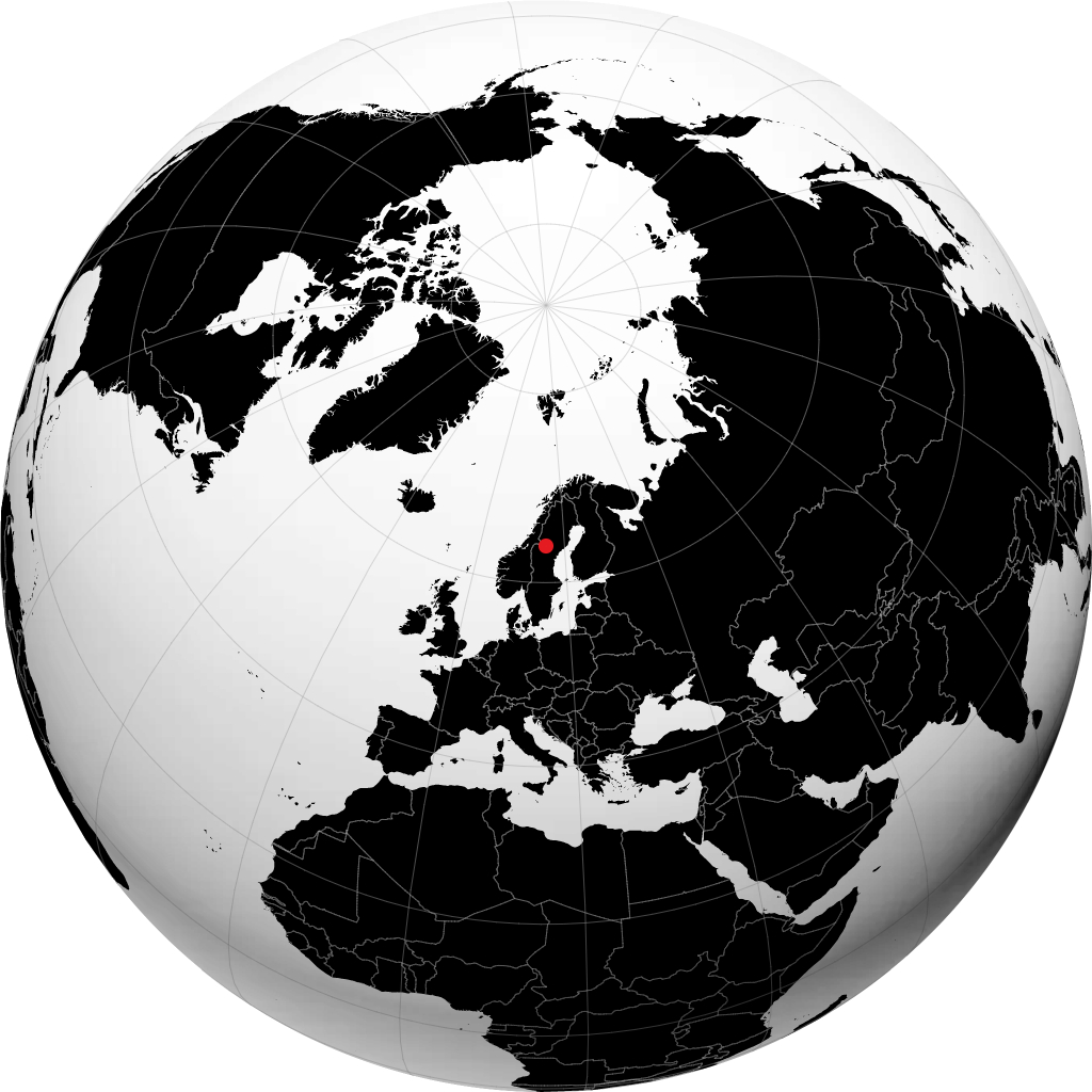 Stroemsund on the globe