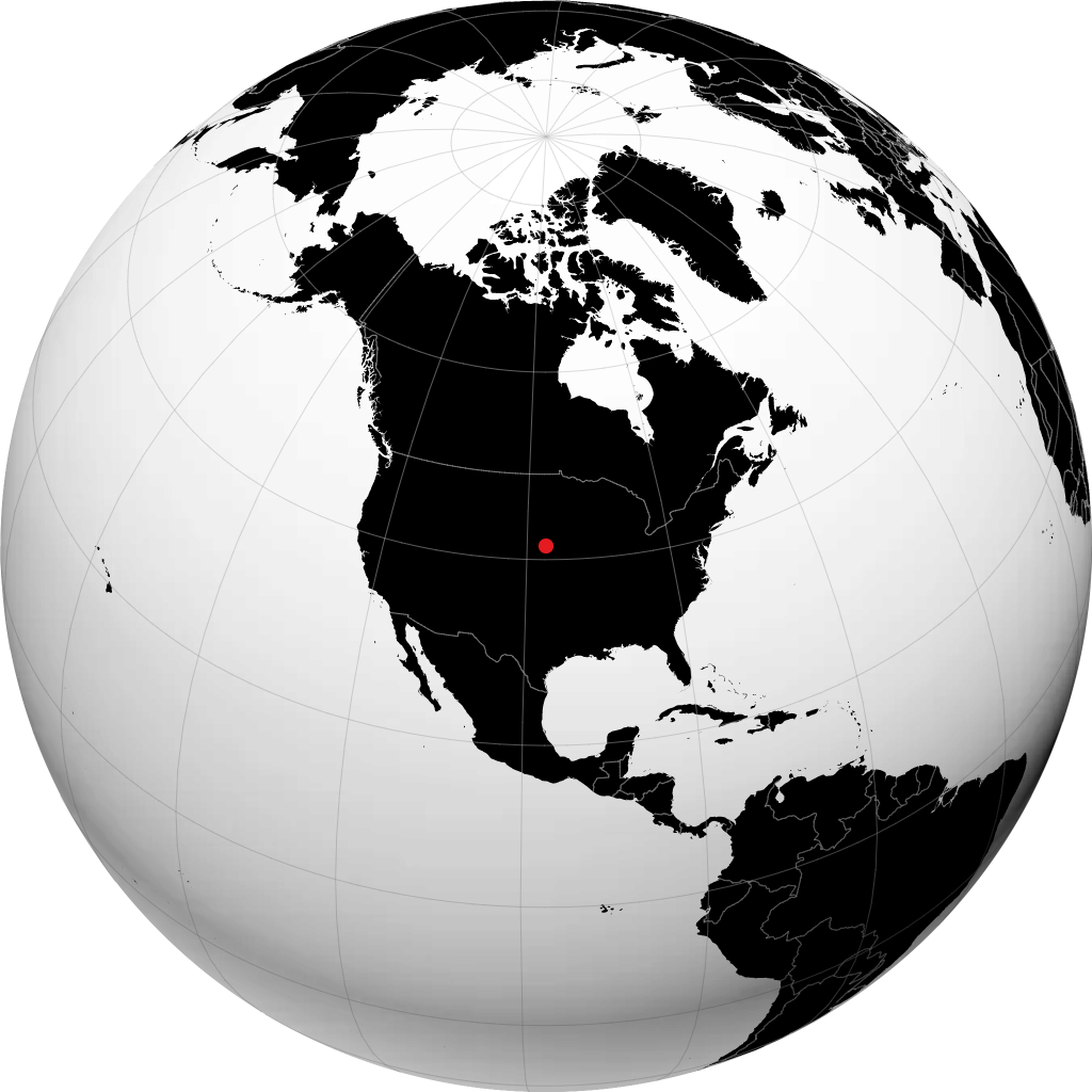 Columbus on the globe