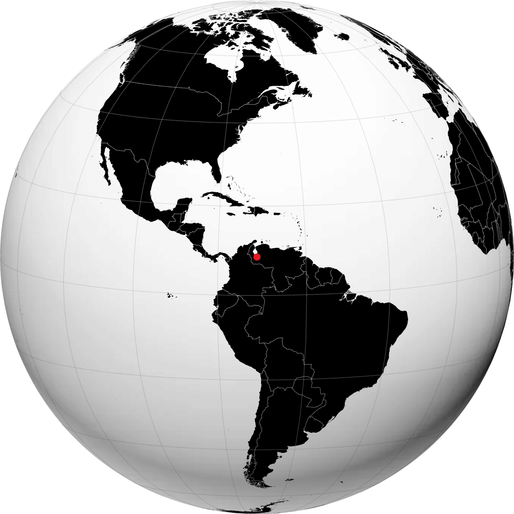 Mérida on the globe