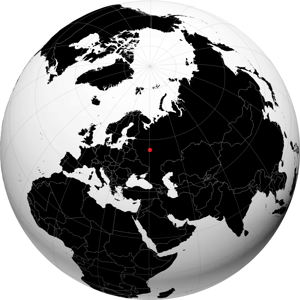 Vladimir on the globe