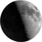 Waxing Gibbous, illumination 58.6%